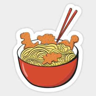 Dino Ramen Sticker